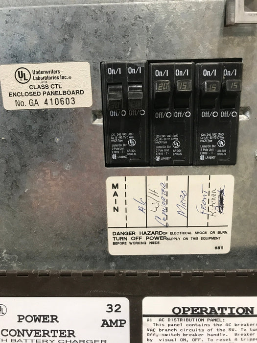 Used Magnetek 32 AMP Converter - Series 6300 A , Model 6332