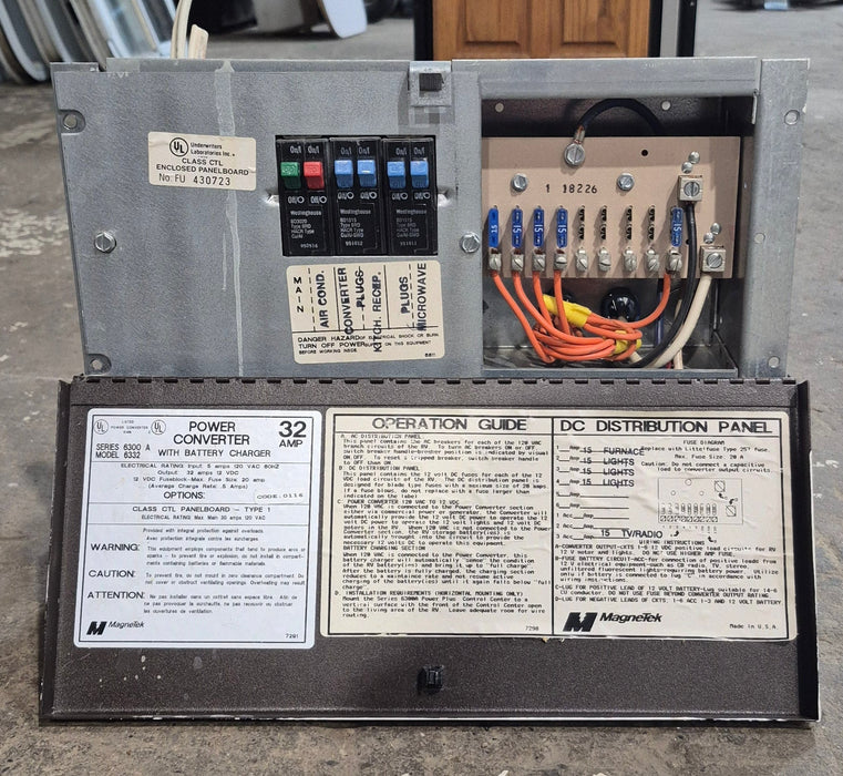 Used Magnetek 32 AMP Converter - Series 6300 A , Model 6332