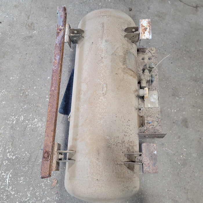 Used Manchester Tank 6829 ASME Permanent Horizontal Mount Propane Tank - 24.2 Gal