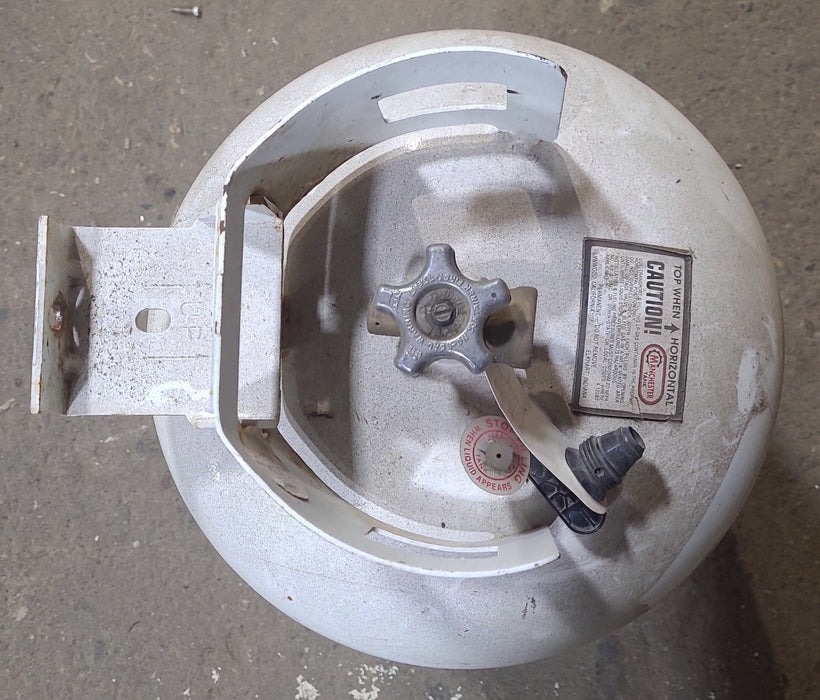 Used Manchester Propane Tank, Horizontal Mount, 30 Pound - M4499