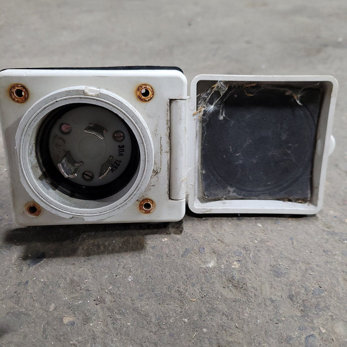 Used Marinco Easy Lock Receptacle