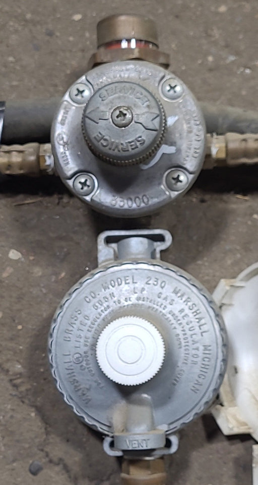Used Marshall Propane Regulator Model 250- Full Assembly - Young Farts RV Parts