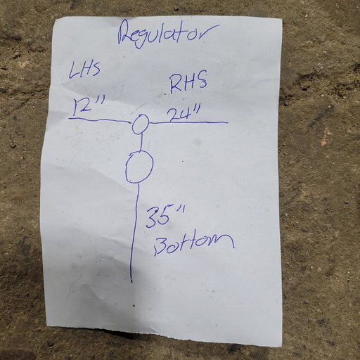 Used Marshall Propane Regulator Model 250- Full Assembly - Young Farts RV Parts