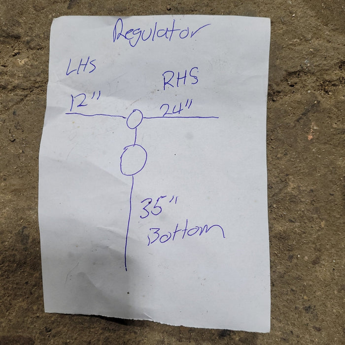 Used Marshall Propane Regulator Model 250- Full Assembly - Young Farts RV Parts