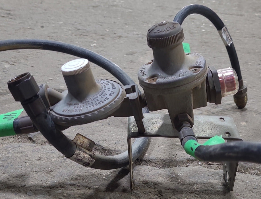 Used Marshall Propane Regulator Model 605H - Full Assembly - Young Farts RV Parts