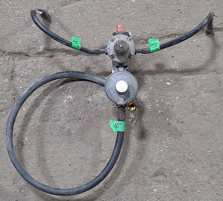 Used Marshall Propane Regulator Model 605H - Full Assembly - Young Farts RV Parts