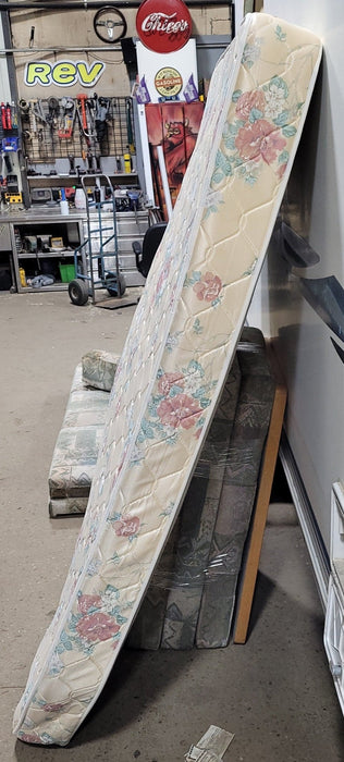 Used Mattress 76" X 59" X 6" D - diagonal cut corners