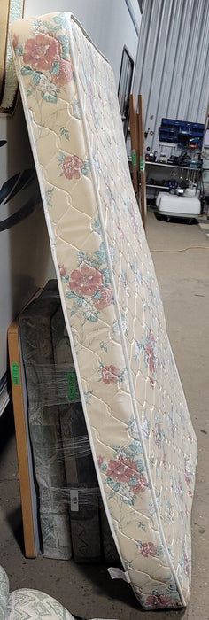 Used Mattress 76" X 59" X 6" D - diagonal cut corners
