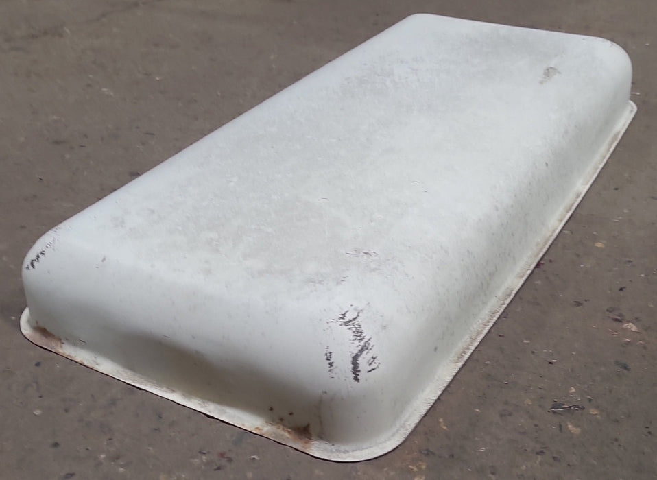 Used Metal Retro Off White Fridge Roof Vent