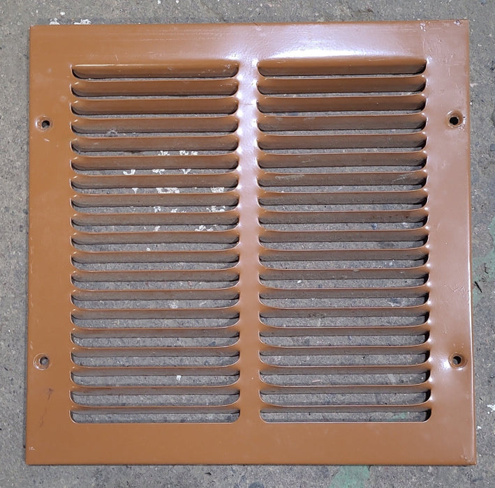 Used Metal RV Interior Furnace Access Door 11 5/8" W X  11 5/8" H