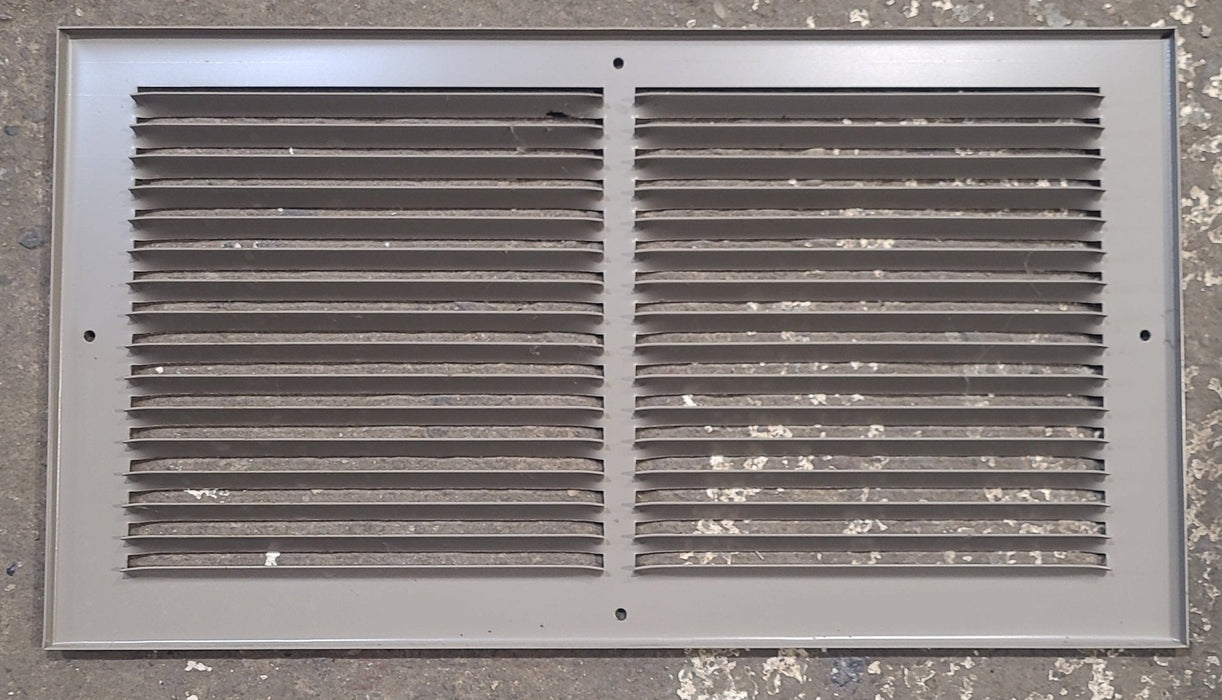Used Metal RV Interior Furnace Access Door 17 7/8" W X  9 7/8" H