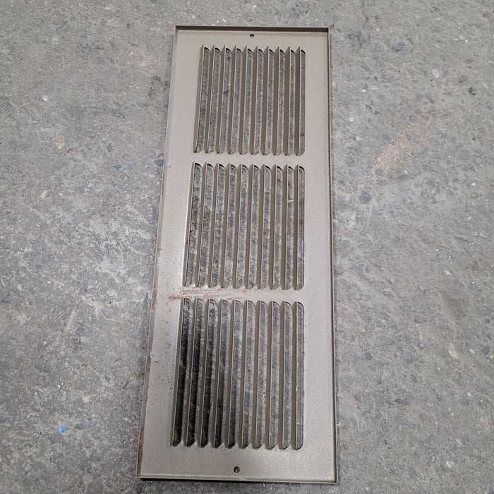 Used Metal RV Interior Furnace Access Door 19 1/2" W X  7 1/4" H