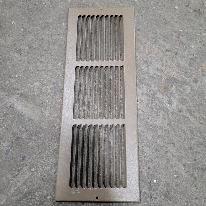 Used Metal RV Interior Furnace Access Door 19 1/2" W X  7 1/4" H