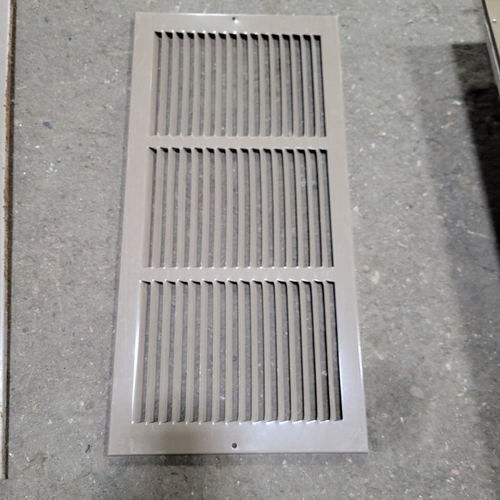 Used Metal RV Interior Furnace Access Door 19 3/4" W X  9 3/4" H
