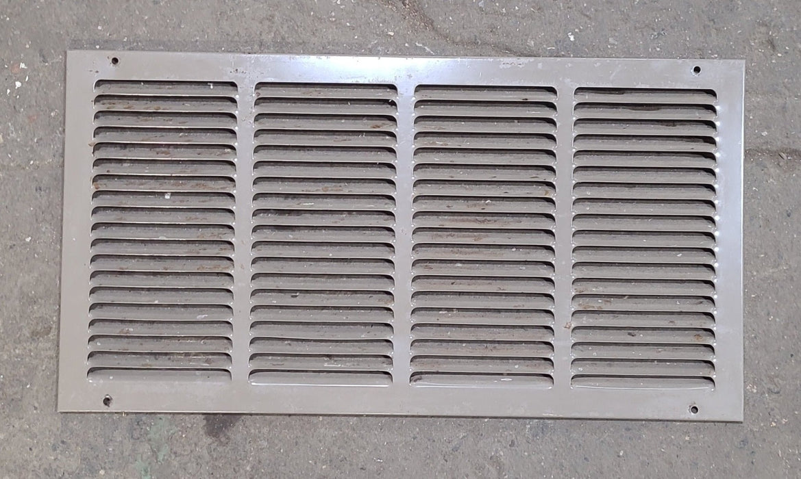 Used Metal RV Interior Furnace Access Door 21 1/4" W X  11 3/8" H