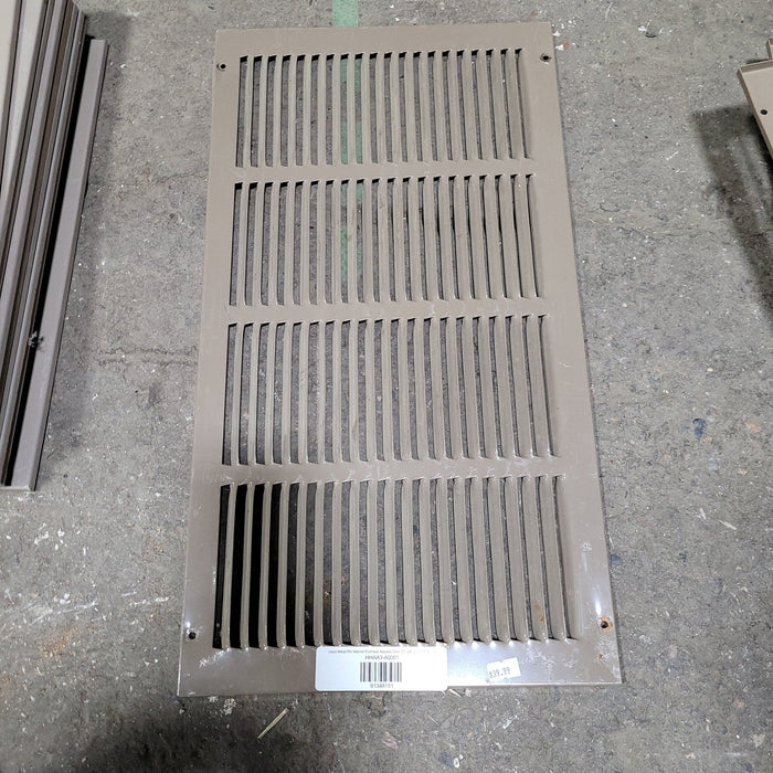 Used Metal RV Interior Furnace Access Door 21 3/4" W X 11 3/4" H