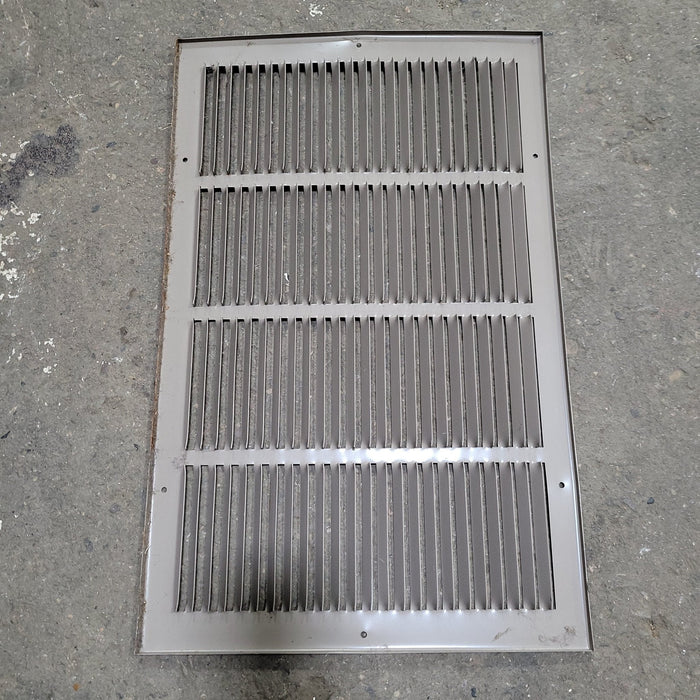 Used Metal RV Interior Furnace Access Door 21 3/4" W X  13 3/4" H