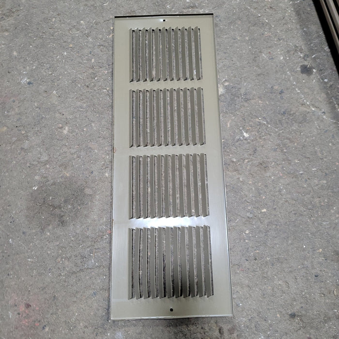 Used Metal RV Interior Furnace Access Door 21 3/4" W X  7 3/4" H