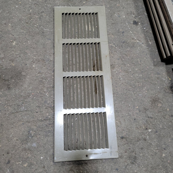 Used Metal RV Interior Furnace Access Door 21 3/4" W X  7 3/4" H