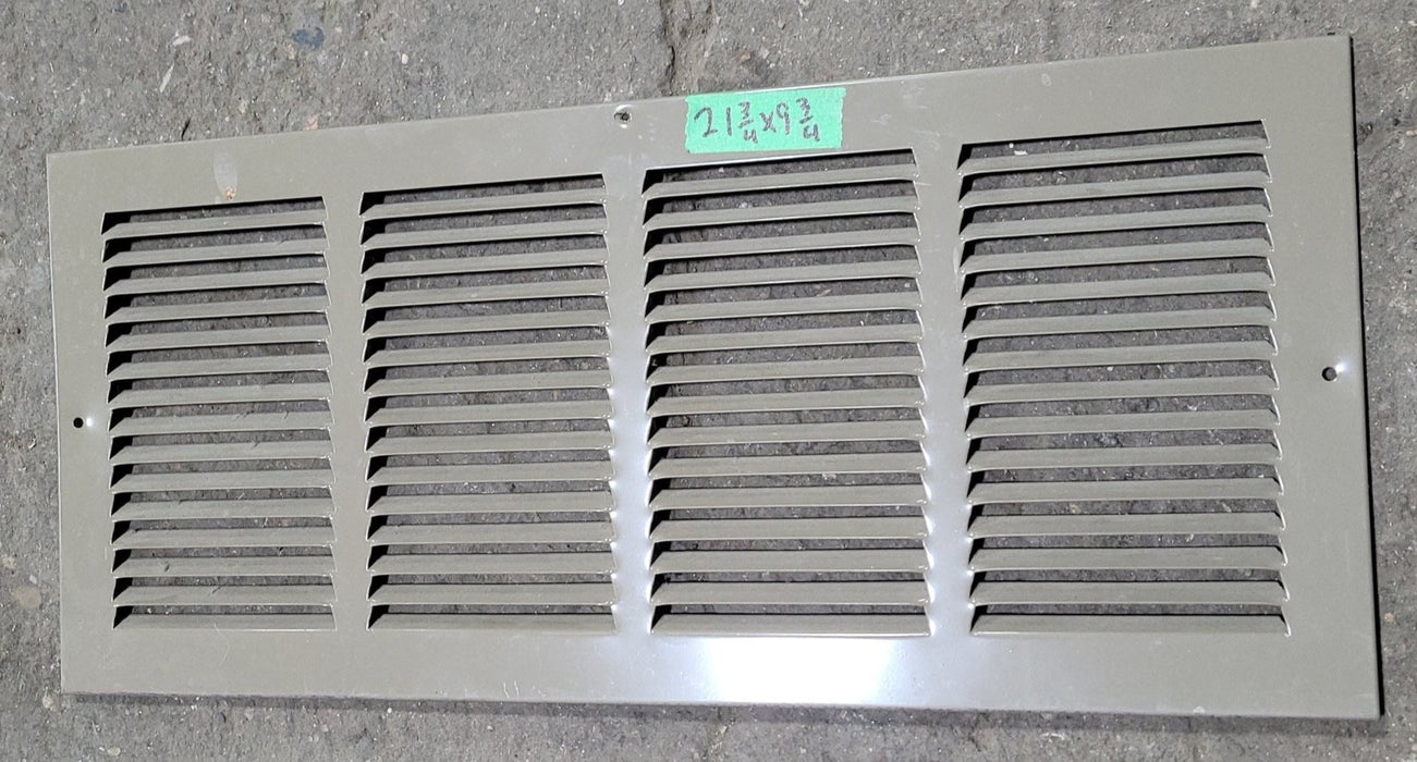 Used Metal RV Interior Furnace Access Door 21 3/4" W X  9 3/4" H