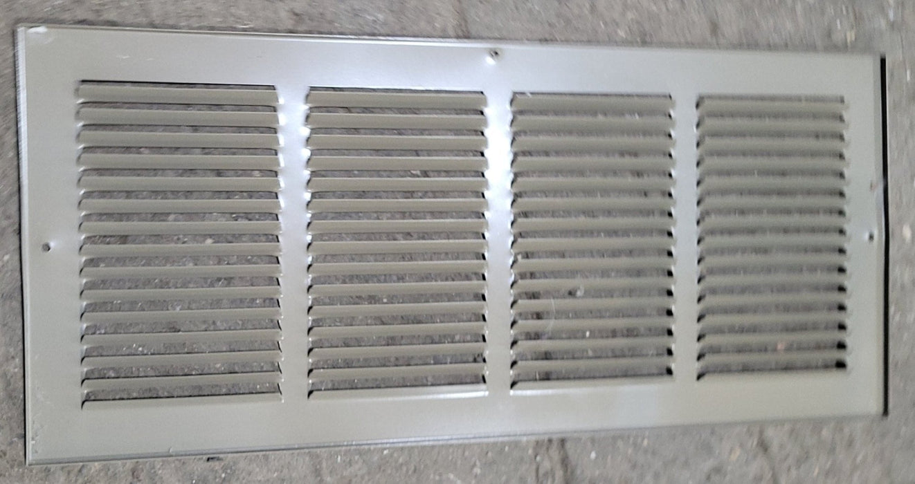 Used Metal RV Interior Furnace Access Door 21 3/4" W X  9 3/4" H