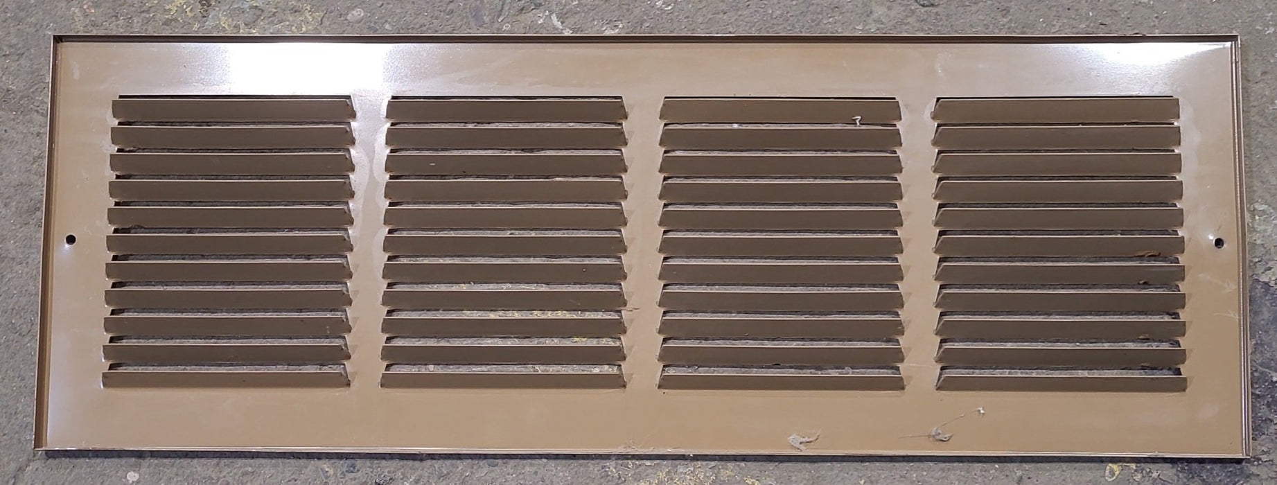 Used Metal RV Interior Furnace Access Door 21 5/8" W x 7 5/8" H