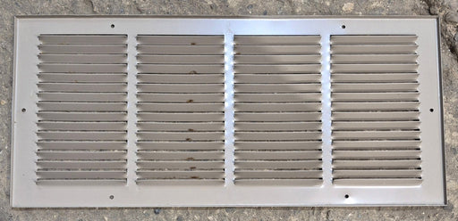 Used Metal RV Interior Furnace Access Door 22" W x 10" H - Young Farts RV Parts