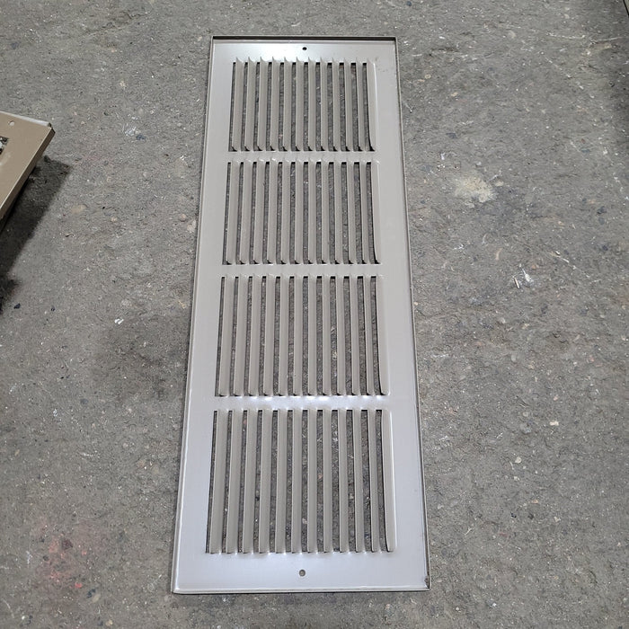 Used Metal RV Interior Furnace Access Door 22" W X  8" H
