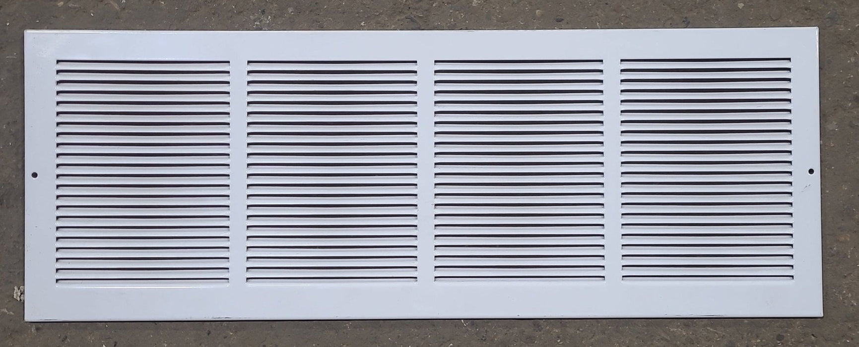 Used Metal RV Interior Furnace Access Door 25 1/2" W x  9 3/4" H