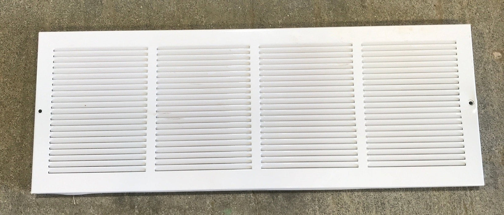 Used Metal RV Interior Furnace Access Door 25 1/4" W X  9 1/4" H