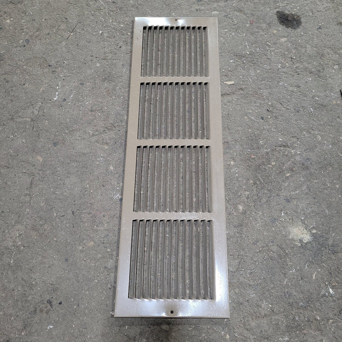 Used Metal RV Interior Furnace Access Door 25 3/4" W X  7 3/4" H