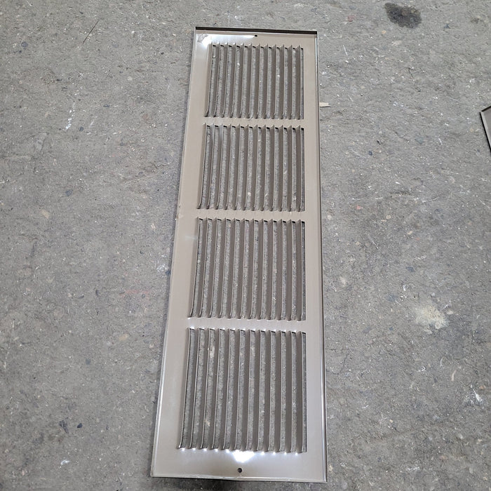 Used Metal RV Interior Furnace Access Door 25 3/4" W X  7 3/4" H