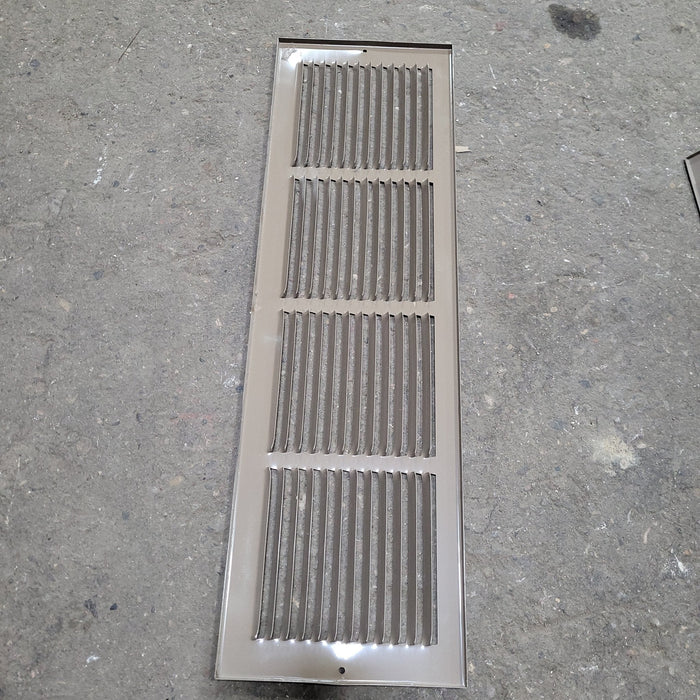 Used Metal RV Interior Furnace Access Door 25 3/4" W X  7 3/4" H