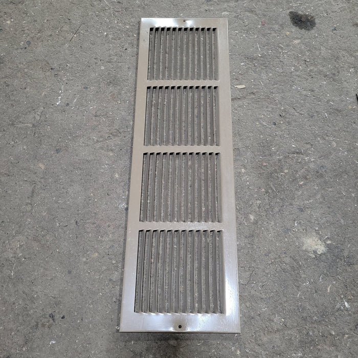 Used Metal RV Interior Furnace Access Door 25 3/4" W X  7 3/4" H