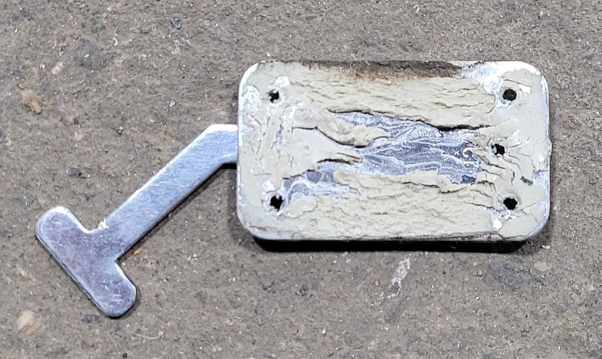 Used Metal T-style Door Holder Arm Side- 45 Degree