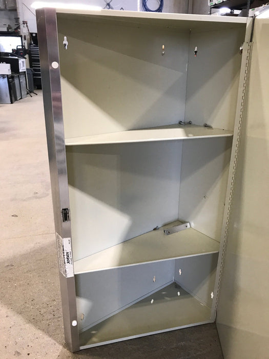 Used Mirrored Medicine Corner Cabinet