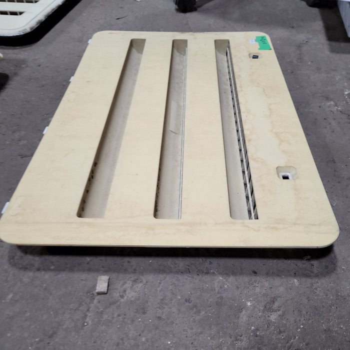 Used Norcold 617778 - Yellowed Air Intake Side Refrigerator Vent- NO FRAME