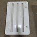 Used Norcold 621156 - Off White Air Intake Side Refrigerator Vent- NO FRAME - Young Farts RV Parts