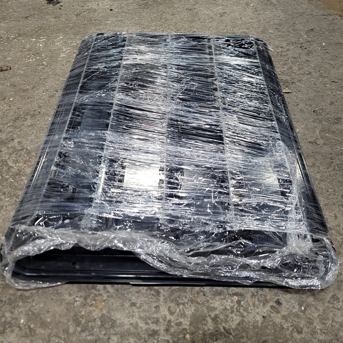 Used Norcold 621156BK - Black Air Intake Side Refrigerator Vent