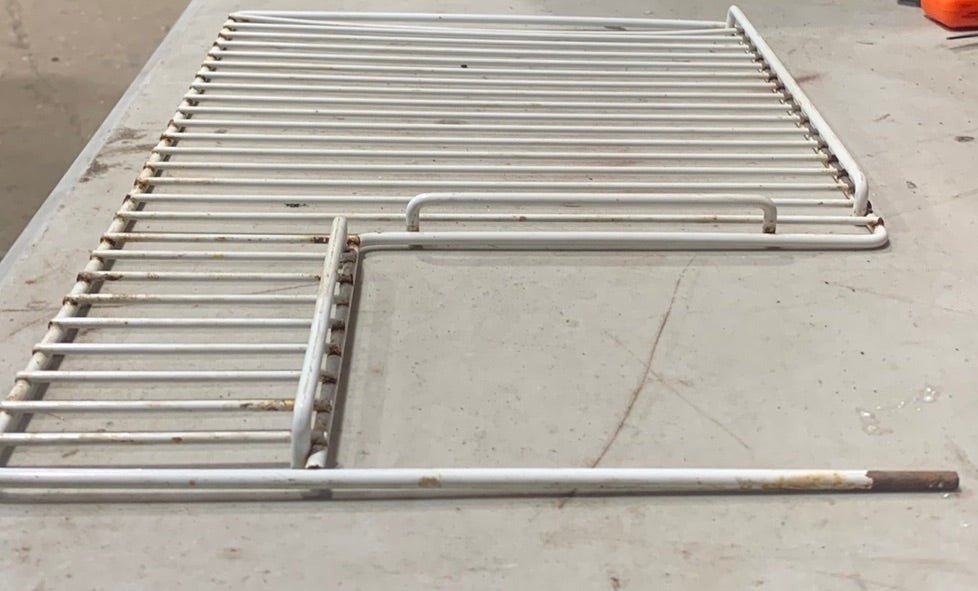 Used Norcold Bottom Wire Shelf, White - 618651 , 618055