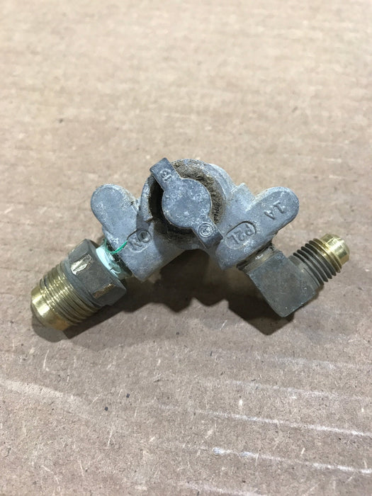 Used Norcold Refrigerator Manual Shut-Off Gas Valve Assembly - 61694922