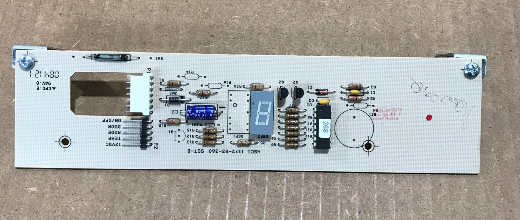 Used Norcold Refrigerator Optical Board - 628663