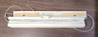 Used Off-White Skylight Blind 13 1/2" W X 19 3/4" L - Young Farts RV Parts