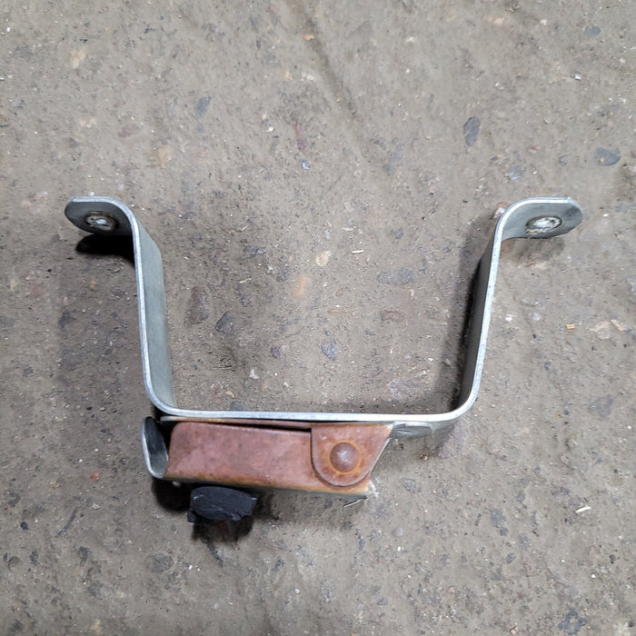 Used Old Style Door Holder With Bumper- 2" H