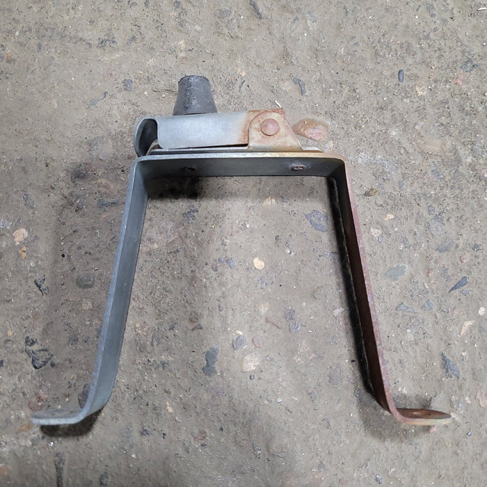 Used Old Style Door Holder With Bumper- 3" H