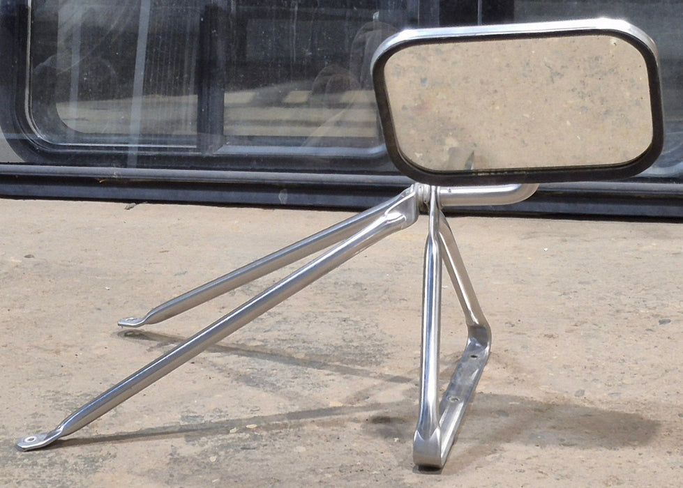 Used Old Style Motorhome Side View Mirror- Driver Side