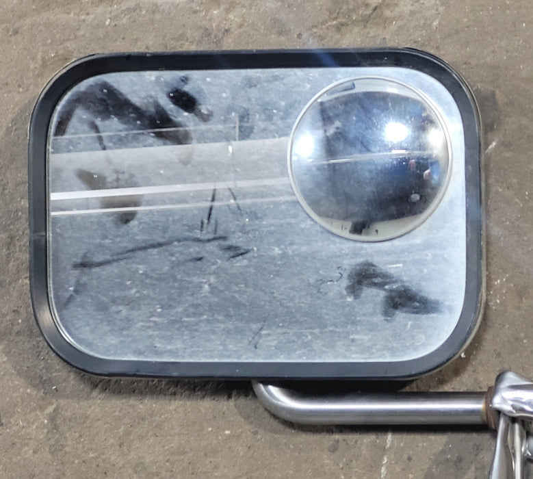 Used Old Style Motorhome Side View Mirror- Passenger Side