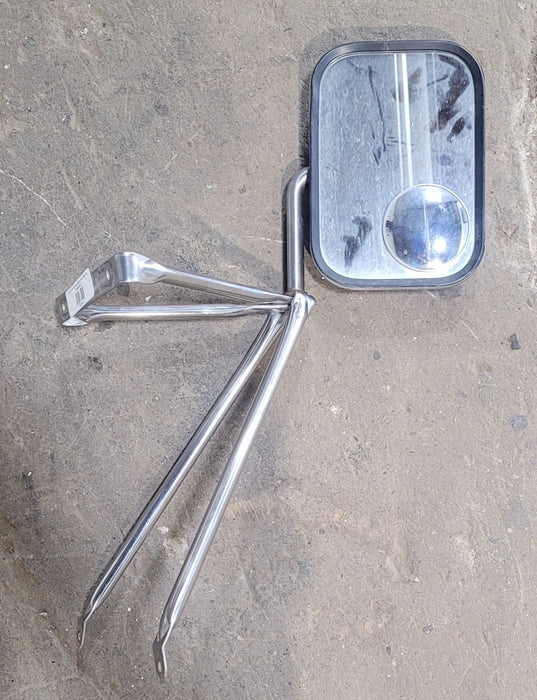 Used Old Style Motorhome Side View Mirror- Passenger Side