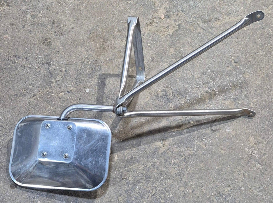 Used Old Style Motorhome Side View Mirror- Passenger Side