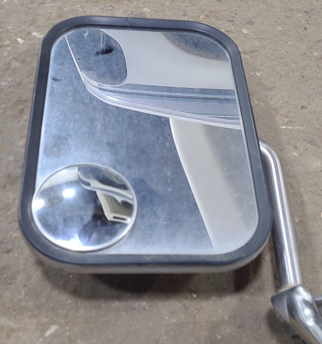 Used Old Style Motorhome Side View Mirror- Passenger Side